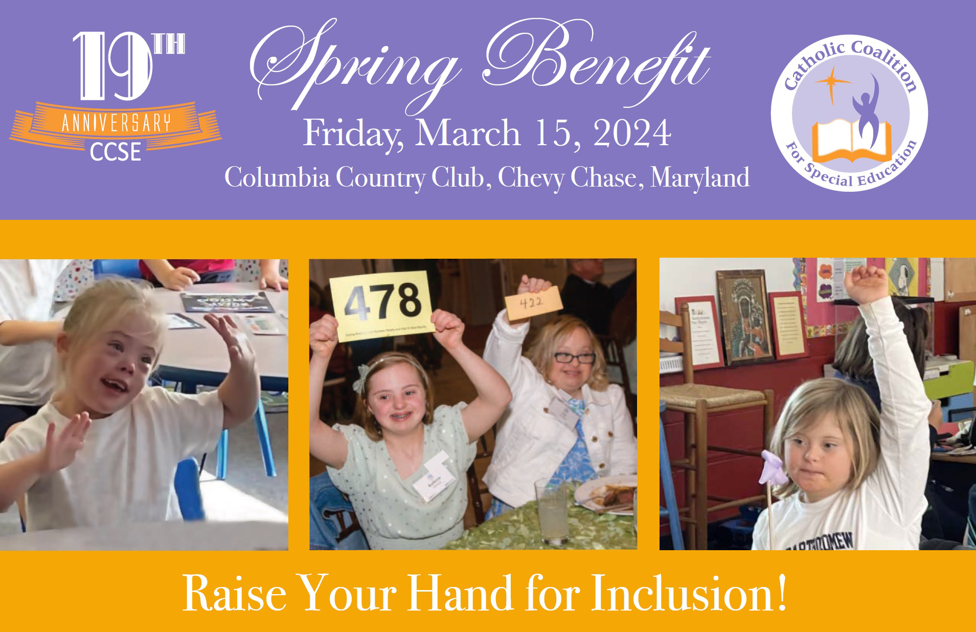Raise Your Hand for Inclusion